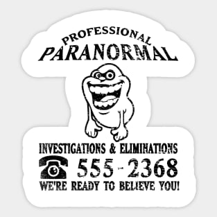 profesional paranormal Sticker